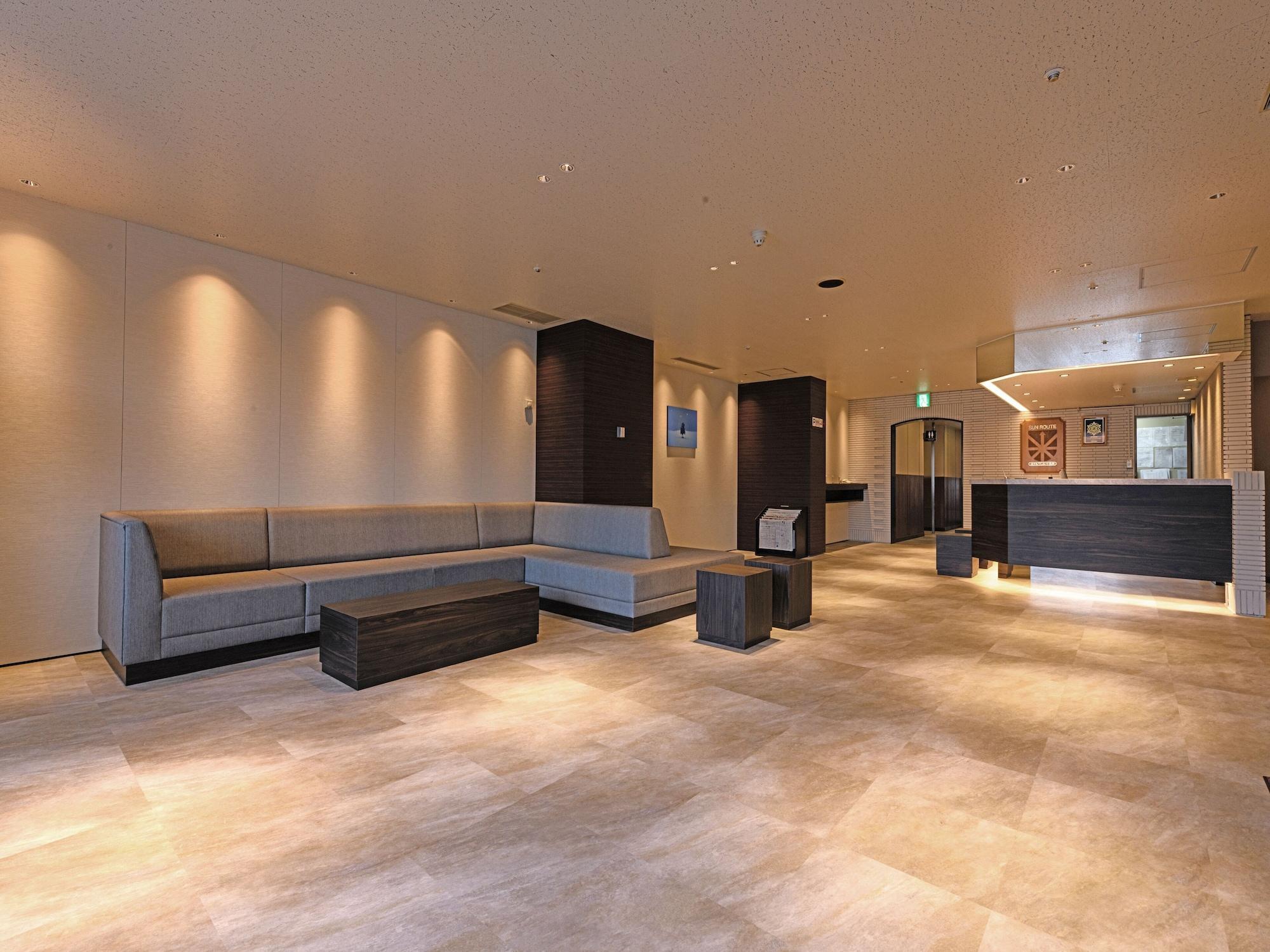 Hotel Sunroute Sapporo Exterior foto