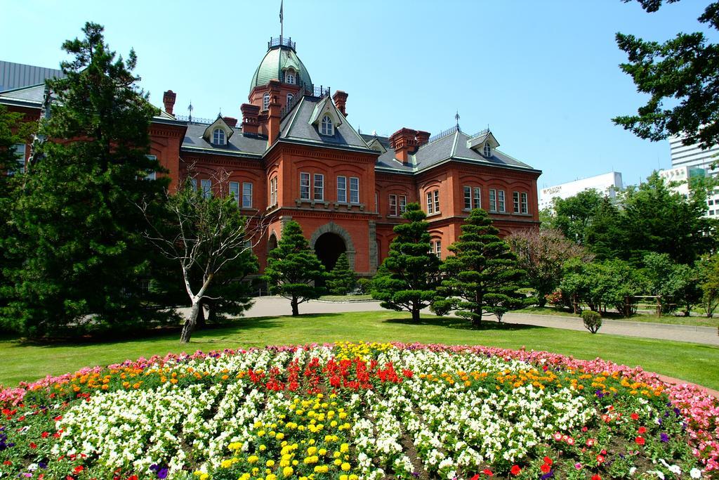 Hotel Sunroute Sapporo Exterior foto