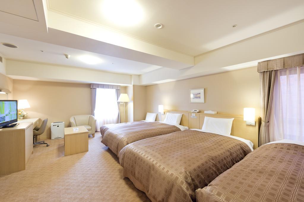 Hotel Sunroute Sapporo Exterior foto
